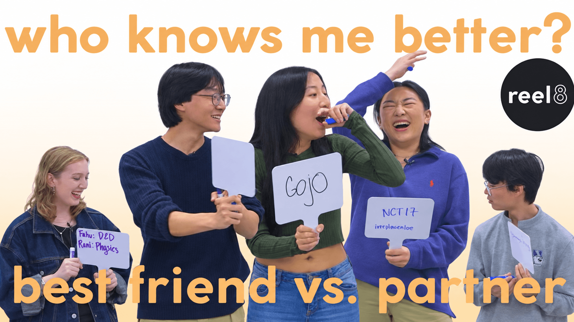 Video thumbnail for who knows me better?